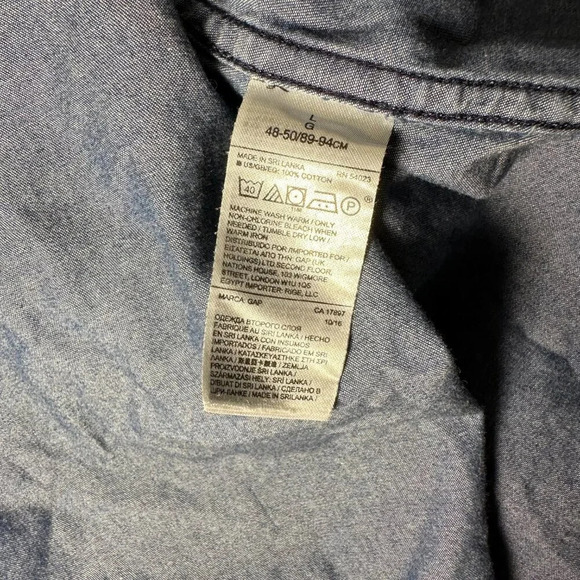Gap Long sleeve  Button down shirt - Picture 8 of 8